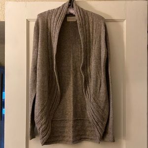 Dreamers/Debut Bartone Cable Trim Cocoon Cardigan